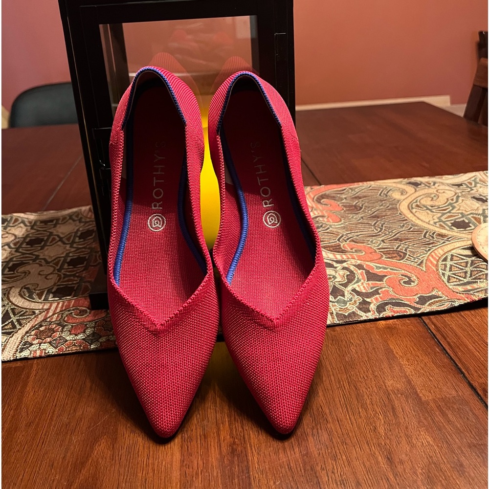 ROTHY’S The Point Chili Red 11.5